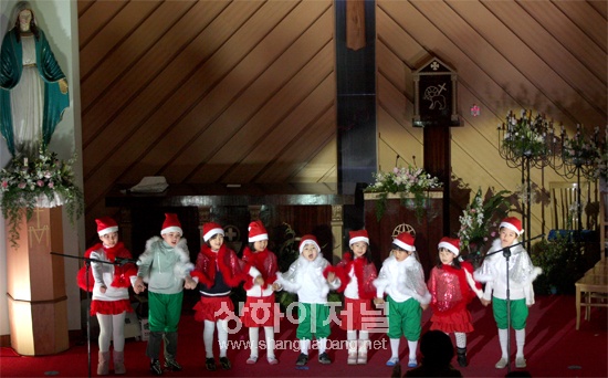 상해한인천주교회 성탄 축하행사