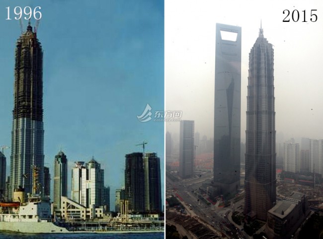 <상하이푸동 진마오빌딩(上海浦东金茂大厦)1996—2015>